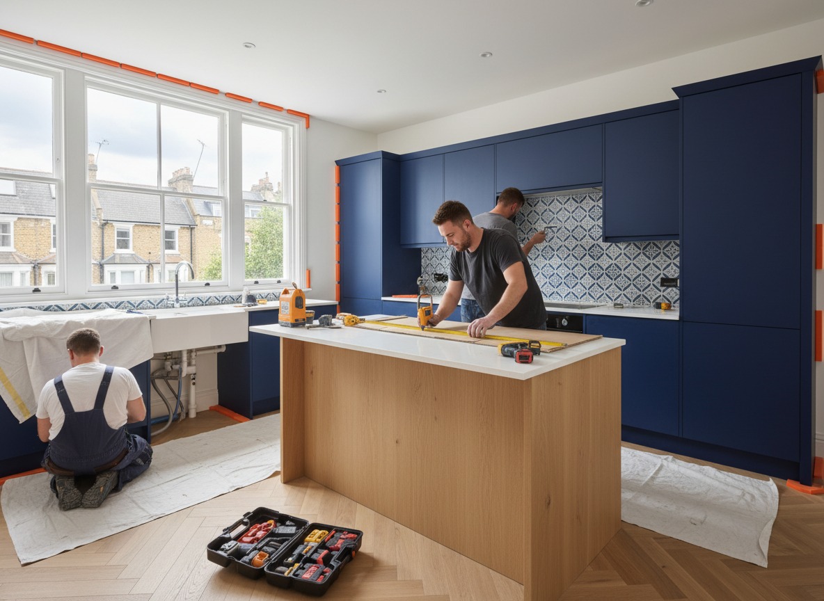 Apartment renovation services near me in London with full refurbishment work managed from start to finish