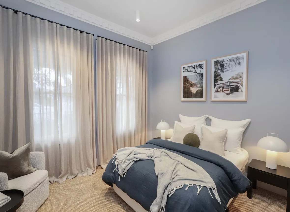 Bedroom renovation and remodeling as part of full house renovation in Ealing
