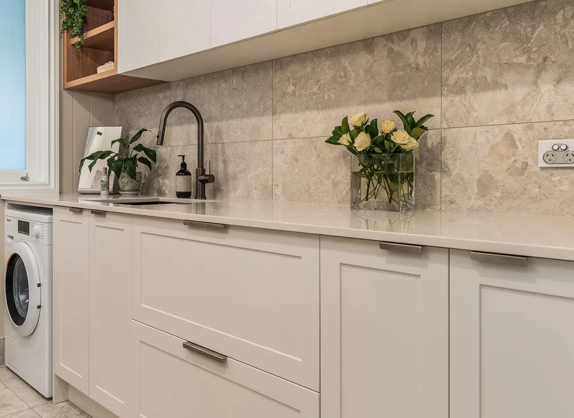 Kitchen remodelling as part of a full house renovation in Clapham