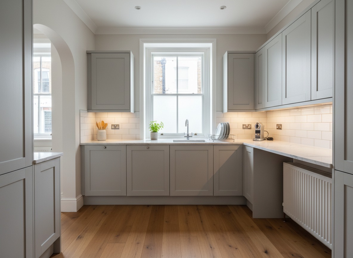 Kitchen renovation and remodelling in London with layout changes, electrics, plumbing, fitting, and finishing work managed from start to finish