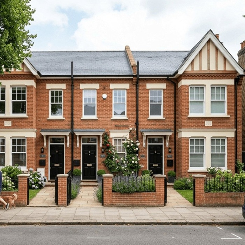 Modern Converted Flat Exterior